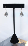 DIAMOND Drop Earrings with 14 Karat White Gold