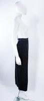 JEAN PAUL GAULTIER Vintage Beaded Full Length Silk Skirt Size 40