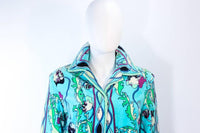 EMILIO PUCCI 1960s Terry Cloth Velour Swimsuit Cover Up Size 14