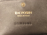 ZAC POSEN for Samsung Black Leather Clutch