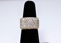 DIAMOND Eternity Ring with 18 Karat Rose Gold Size 7