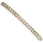 DIAMOND 18 Karat Gold Round Tennis Bracelet