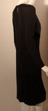 CHLOE 1980s Black Long Sleeve Dress With Beading