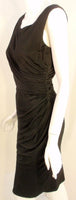 DON LOPER 1940s Black Cocktail Dress