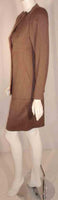 GEOFFREY BEENE 1990s 2 pc Brown Tweed Jacket and Skirt Set