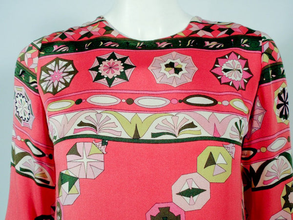 1960s Silk Jersey Dress  Emilio Pucci – Female Hysteria Vintage
