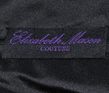 ELIZABETH MASON COUTURE Made to Order Silk Ombre "Rose" Wrap