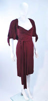 ELIZABETH MASON COUTURE Bamboo Jersey Dress w/ Wrap