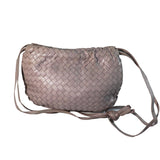 Bottega Veneta Lavender Classic Woven Handbang W/ Strap