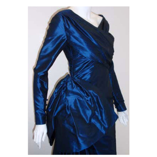 dior dress long sleeve 65419 auth CHRISTIAN DIOR copper 2020 LUREX 3/4 SLEEVE GOWN Maxi Dress 38 S