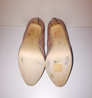 BRIAN ATWOOD Light Pink Suede Platform Pump Heels with Box Size 8 1/2