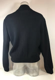 YVES SAINT LAURENT Rive Gauche Long Sleeve Wool Cardigan Size 42