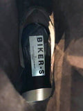 GOLDEN GOOSE Dark Brown Leather Biker Boots Size 38