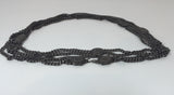 VINTAGE Distressed Metal Drape Chain Belt with Safety Catch