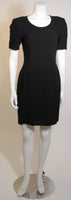 GIANFRANCO FERRE Black and White Dress w/  Suspender Detail Size 40
