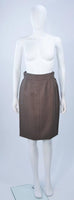 GIVENCHY Couture Wool & Snakeskin 4 pc Skirt Suit Size 4-6