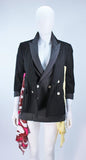 COMME DES GARÇONS Double Breasted Jacket with Bag Pockets M