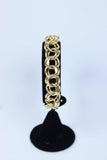 GOLD Chain Link Bracelet with 14 Karat Yellow Gold