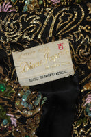 DIANE IMPORTS Hand Beaded Sequin Embroidered Jacket Size Medium