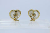EMERALD and Pearl Cabochon 18 Karat Gold Clip On Earrings