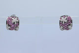 CRISTINA FERRARE Pink Tourmaline Diamond Gold Set Earrings and Ring