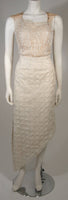 NOLAN MILLER Custom Couture Skirt Suit Size Small