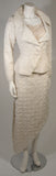 NOLAN MILLER Custom Couture Skirt Suit Size Small