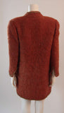 MARY MCFADDEN Mohair Jacket with Gold Details Size 6