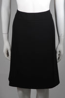 MOSCHINO Black Skirt Suit with Silk Bow Detailing Size 12