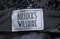 BULLOCKS Wool Sequin Trench Coat Size 6