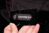 GIVENCHY 1980s Black Velvet Long Sleeve with Drape Pink Gown Size 4