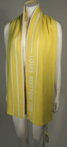 Louis Vuitton Monogram Shawl Yellow