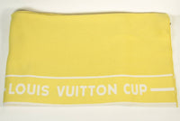LOUIS VUITTON Cashmere Blend Scarf Yellow With Tags