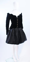 BELVILLE SASSON Velvet Skirt Evening Ensemble Size 10