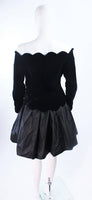 BELVILLE SASSON Velvet Skirt Evening Ensemble Size 10