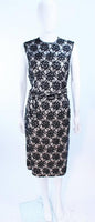 HAUTE COUTURE INTERNATIONAL 1960s Beaded Dress Size 10