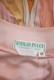 EMILIO PUCCI Plunge Neckline Maxi Dress