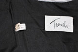 TRAVILLA Denim Cocktail Dress, Jacket w/ White Stitching Size 8-10