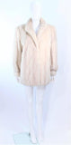 WACHTENHEIM FURS White Mink Fur Sports Coat Size 4-6