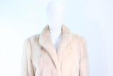 WACHTENHEIM FURS White Mink Fur Sports Coat Size 4-6