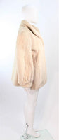 WACHTENHEIM FURS White Mink Fur Sports Coat Size 4-6