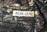 RON LEAL Metallic Ensemble with Scarf and Wrap Size 6-8