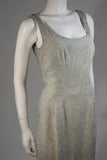HAUTE COUTURE INTERNATIONAL Circa 1960s Beaded Gown Size M