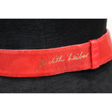 Judith Leiber Red Skin Belt W/ Gold Clasp