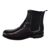 MARC JACOBS Chic Men's Pull On Black Leather Boots Size Mens 6 1/2