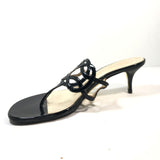 VALENTINO Black Patent Leather Heels Size 36 1/2