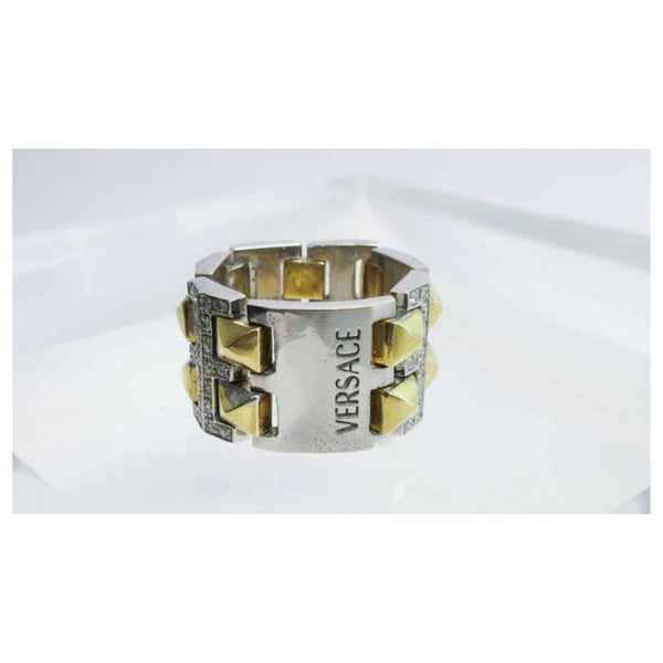 14K Yellow Gold Versace Medusa Ring for Mens Womens Anillo de Medusa en Oro  - Walmart.com