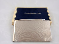 REED & BARTON Small Silver Note Pad with Pencil Original Box and Dust Bag