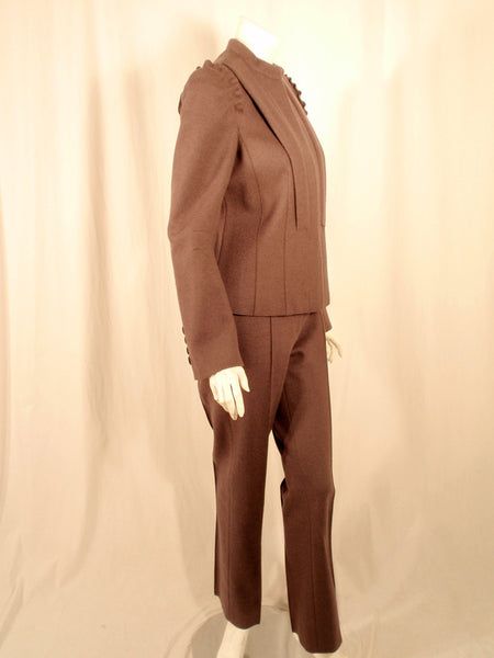 MARC JACOBS 2 pc Purple Wool Pant Suit, Jacket, and Pants Size 8 – The  Paper Bag Princess Vintage