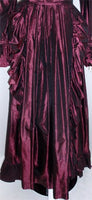YVES SAINT LAURENT 1990s Purple Iridescent Silk Taffeta Gown